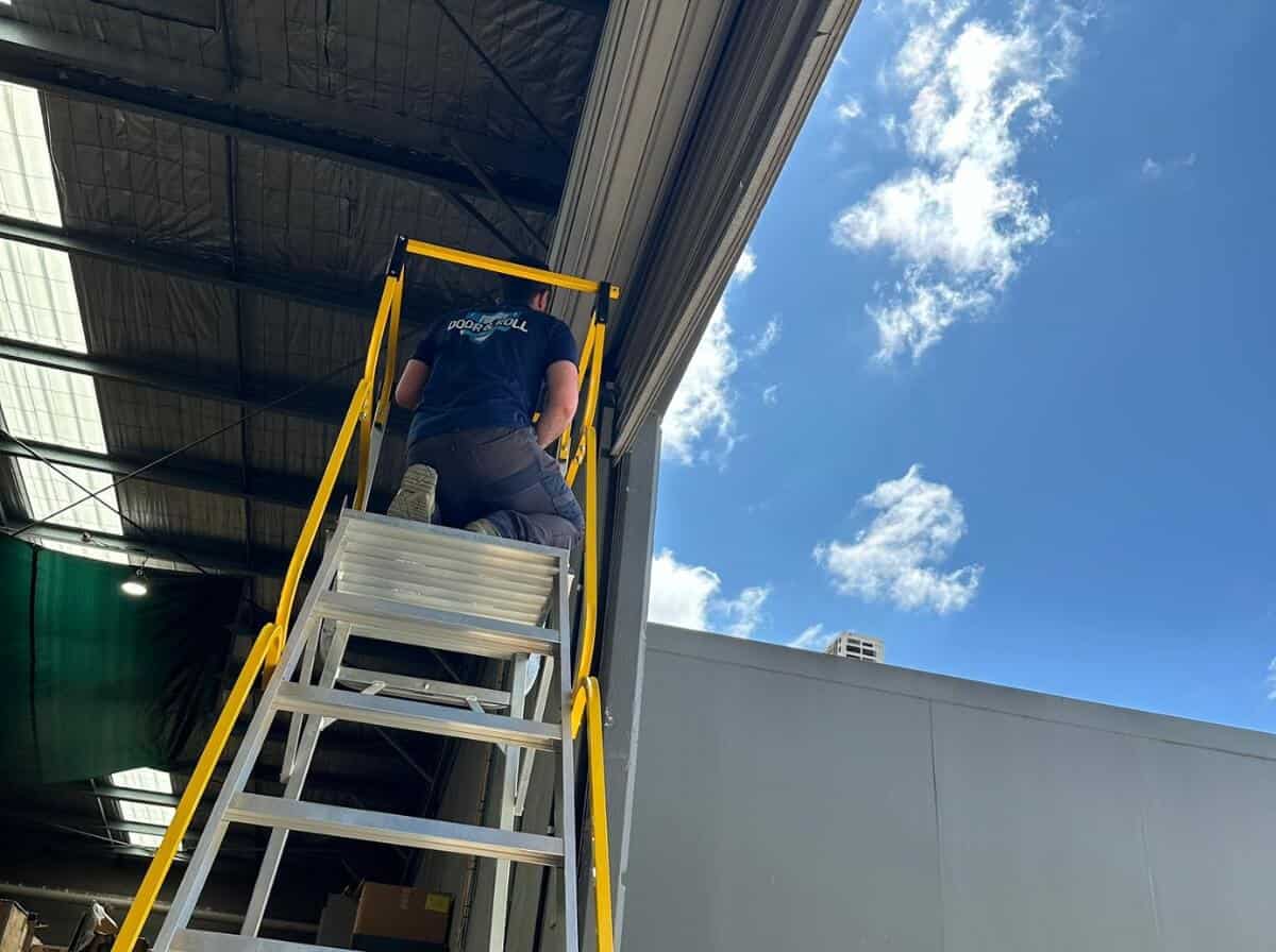 Emergency Roll-up Garage Door Fix