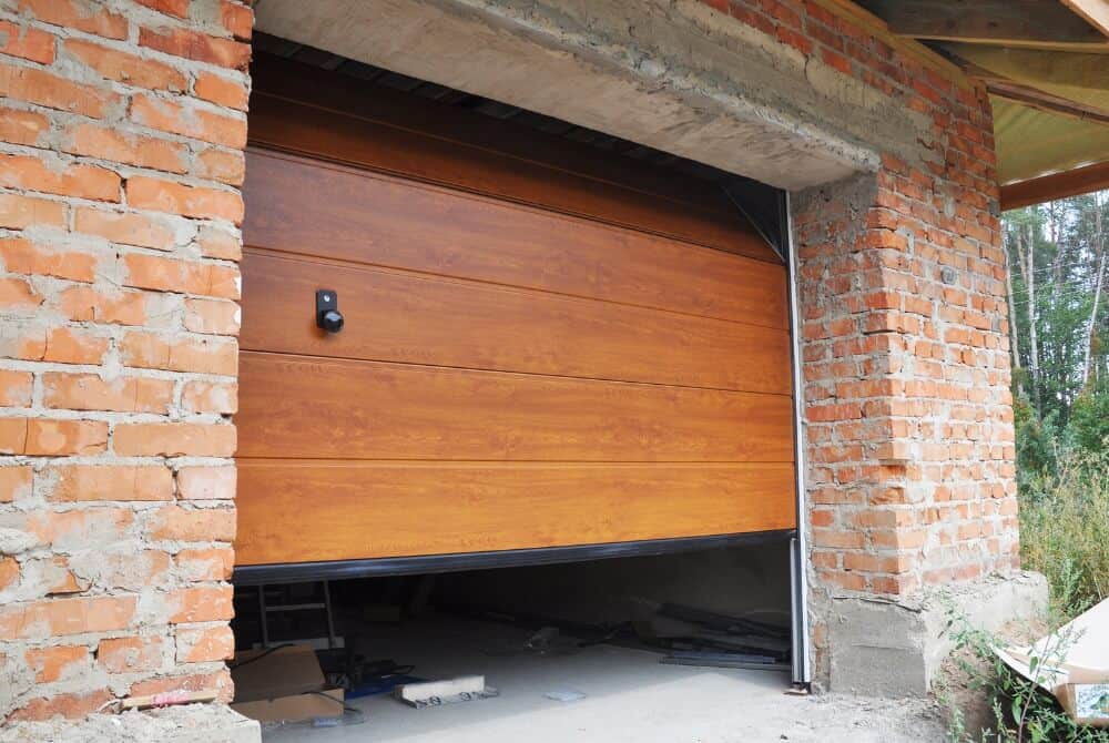 garage door lock installation