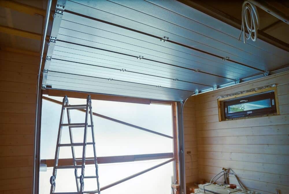 sectional garage door replacement in parkville home