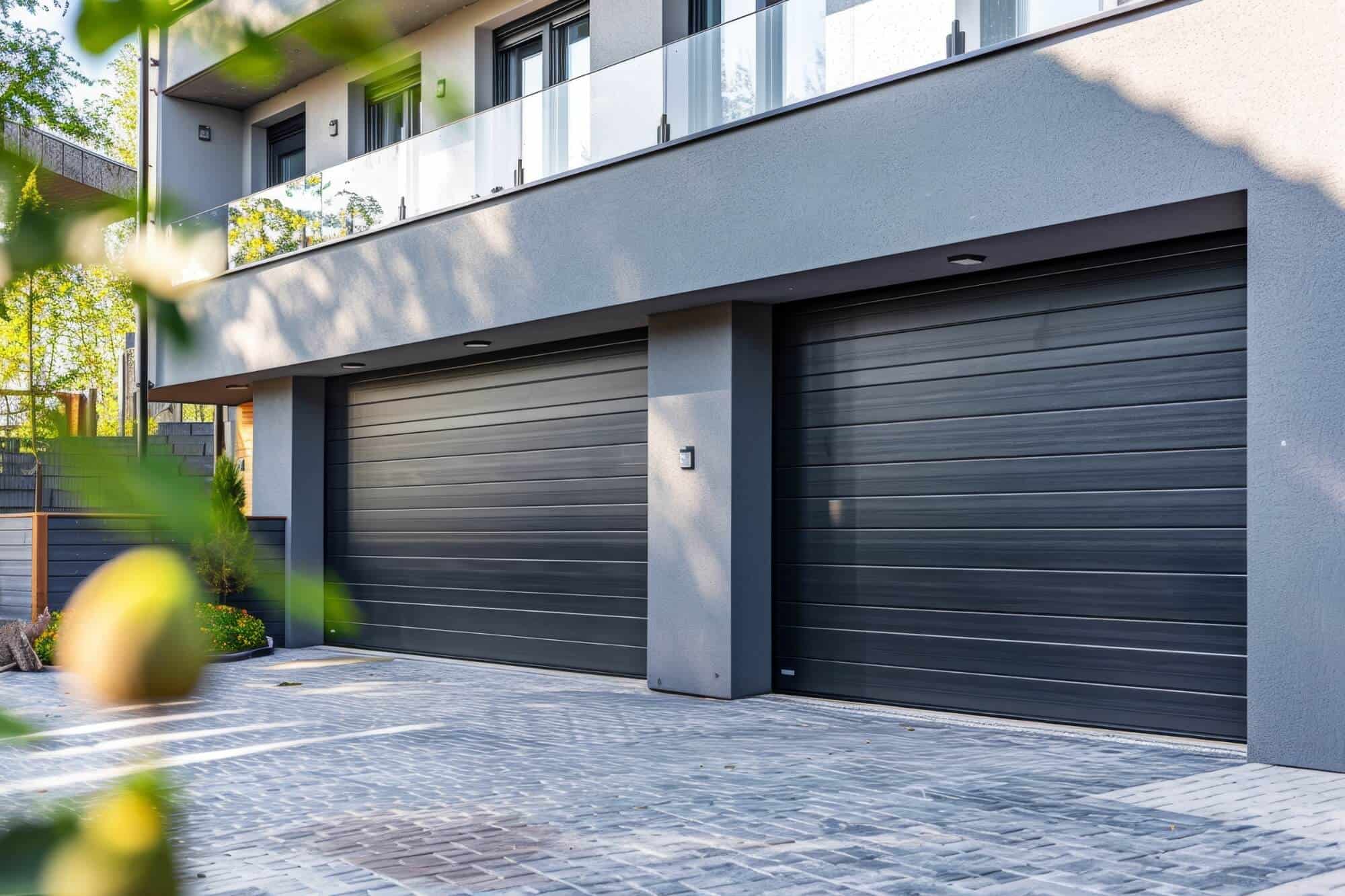 how to manually open and close a garage door