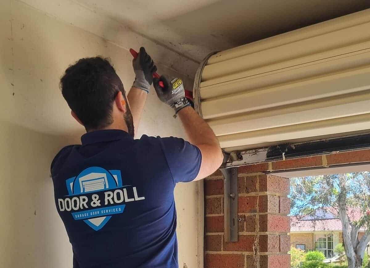 maintenance check on a cranbourne garage door